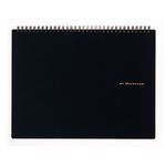 Maruman MNEMOSYNE Notebook (A4), 70 Sheets / 140 Pages, 5mm Grid, (N180A), MADE IN JAPAN