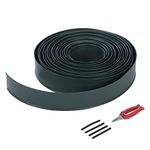 Landscape Edging Kit 60ft 4in Tall, Garden Edging Border with Connectors and Scissors, PE&PP Material Edging for Landscaping Flower Beds and Lawn, Green