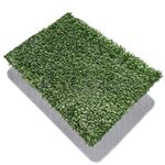 AbovePrime 53 * 61cm Artificial Grass and Washable Dog Pee Pads Set, Reusable for Dogs Potty Training Grass Pee Pad,Waterproof Pet Training Turf for Indoor/Outdoor Use