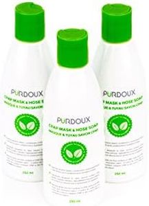 PURDOUX™ CPAP Mask & Hose Cleaning Soap (Pack of 3 Bottles, 250 ml / 8.4 oz Each) (3 x Green Tea-Mint Scent)