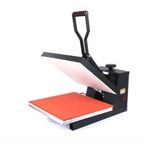 Evotech Heat Press Machine | Heavy Duty Industrial Digital Heat Transfer Printing Machine for T-Shirts, Hoodies, Sublimation Printing, DTF, Vinyl, Edge-to-Edge Heating for Professional Results (15 x 15 inches)