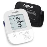 OMRON Silver Blood Pressure Monitor, Upper Arm Cuff, Digital Bluetooth® Blood Pressure Machine, Stores Up to 80 Readings