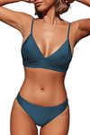 CUPSHE Women's Bikini Set Sexy Lace