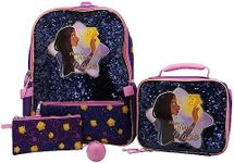 AI ACCESSORY INNOVATIONS Girls & Boys Toddler Pre-school 4 Piece Backpack Set, Kids 16 inch, Wish, Large, Backpack Set