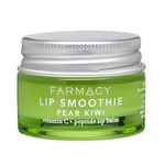 Farmacy Lip Smoothie Peptide Lip Balm - Lip Moisturizer & Plumper with Vitamin C - Pear Kiwi Scented with High Gloss Finish