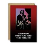 Best of you birthday card 7" x 5" high quality 300gsm card w/envelope inside blank boyfriend girlfriend partner