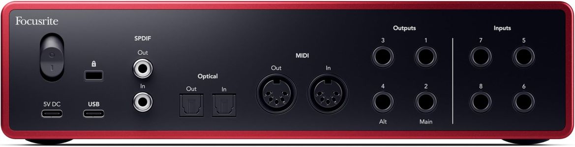 Focusrite Scarlett 18i16 USB Audio Interface – 18-In/16-Out, Studio Quality