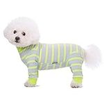 Dog Striped Recovery Suit, Puppy Af