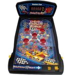 Trisquirrel Tabletop Pinball Machine,Electronic Pinball Game,F1 Racing Arcade Pinball with Lights & Sounds Effects,LED Digital Scoreboard,Suitable for Kids and Adults