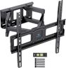 PERLESMITH TV Wall Bracket, Swivel Tilt for 26-70 Inch Flat & Curved TVs up to 45kg, Sturdy Wall Mount Max. VESA 400x400mm