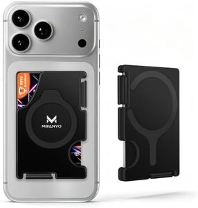 MIFANYO for MagSafe Wallet, Magnetic Phone Wallet with RFID Blocking Card