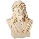 Ivory Color Jesus Bust Statue Figur