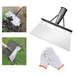 Garden Shovel Multifunctional Garden Shovel, Outdoor Garden Cleaning Shovel, Multi Functional Garden Shovel, Garden Tools, Patio Weed Remover Tool (23cm- with Gloves)