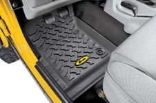 Bestop 51509-01 Front Pair of Floor Mats for Jeep Wrangler 1997-2006