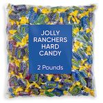 Jolly RanchersAssorted Fruit Flavored Hard Candy - 2 Pounds Of Approx 150 Hard Candy Individually Wrapped -Bulk Jolly RanchersMix