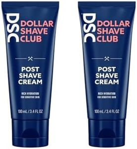 Dollar Shave Club | Post Shave Cream 2 ct. | A Calming and Soothing Post Shave Balm for Men, Rich Hydration for Sensitive Skin, Fast-Absorbing, Non-Greasy Aftershave Lotion, Aftershave Cream