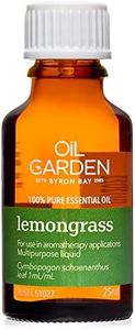 Oil Garden Lemongrass 100% Pure Essential Oil Therapeutic Aromatherapy 25ml