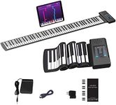 KONIX 88 Keys Roll Up Piano, Upgrad