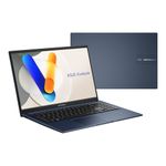 ASUS Vivobook 15 Thin & Light Laptop, 15.6” Full HD Touchscreen Display, Intel Core 5-120U, 16GB RAM, 512GB SSD Storage, Wi-Fi 6, Fingerprint, Quiet Blue, X1504VAP-AS51T-CA