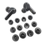 TENNMAK 12X Eartips Replacement for JBL Vibe Buds/JBL Live Pro 2 / JBL Live Free 2 / JBL Tour Pro 2 / JBL Wave Buds Earbuds Earpad Ear Tips * 6 Pairs