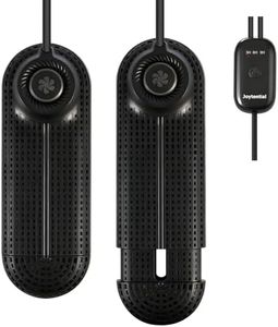 Joytential Electric Shoe Dryer, Footwear Dryers with 3/6/9 Hours Timer, Retractable, Built-in Airflow Fan, Silent Portable Dryers for Sneakers, Ski Boots, Gloves, Socks, Black Pro