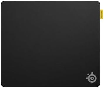SteelSeries QcK L Performance Control Gaming Mousepad — Extra Density for a Smooth Glide — Low-Profile Edge Stitching — Non-Slip Neoprene Rubber Base — 16.54 x 19.29 inch — FPS, MOBAs, RTS, MMO
