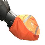 Ducksback Boat Outboard Motor Propeller (Prop) Cover Bag for Large Engines (100 HP and Upwards) Orange