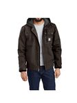 Carhartt Men's Bartlett Jacket Work Utility Outerwear, Dark Brown, L UK