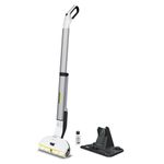 Kärcher EWM 2 Electric Wipe Mop, Cordless Floor Cleaner with 2 Rotating Microfibre Rollers, Battery Running Time: approx. 20 min, Area Performance per Battery Charge: approx. 60 m²