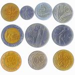 10 Old Italian Coins Lira Lire Repubblica Italiana 1946-2001 Italy Pre-Euro Coins. Perfect Choice for Your Coin Bank, Coin Holders and Coin Album