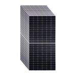 Vikram |HYPERSOL High Efficiency N Type Bifacial PV Solar Module 575WP-605WP 144 Half-Cut Cells 50.7-51.9 Voc, 14.14-14.5A Isc 30 Years Performance Warranty Pack of 8~4.5KW Non DCR