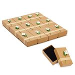 12-Piece Gift Box Set - Lily Jewelry Box for Anniversaries, Weddings, Birthdays - 3.5 x 1 x 2.2 Inches