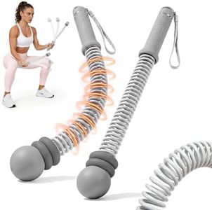 KUZARO Upgrade Weighted Ropeless Battle Ropes for Women, Quiet Adjustable Cordless Battle Ropes for Home Gym HIIT Cardio & Strength Training, Portable Exercise Rope for Arm & Core, Apartment Gear