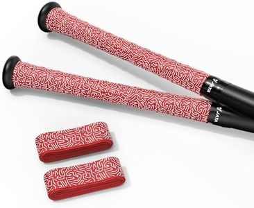 JAYA 2 Pack Embossed Bat Grip Tape 1.1mm – Non-Slip, Sweat-Absorbing & Breathable Handle Wrap Durable Cushion Feel & Pro-Level Control for Baseball & Softball Bats