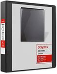 Staples Standard 1 1/2 3-Ring View 