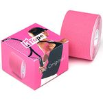 K-Tape Original Latex-Free Kinesiology Tape with Cotton and Long Lasting Physiobond Adhesive Single Roll - Red - 5cmx5m