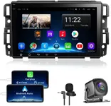 2G+32G Android 12 Car Stereo Radio for Chevy Silverado GMC Sierra Buick Enclave 2007-2012, 8" IPS Touch Screen Car Radio Build-in GPS Wireless CarPlay/Wired Android Auto, Backup Camera/DSP/SWC