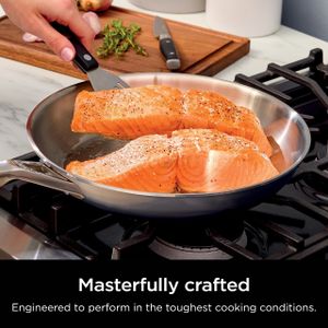 Ninja EverClad 12-Piece Cookware Set – Stainless Steel Pots & Pans
