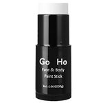 Go Ho Cream White Blendable Stick(1.06 OZ),White Face Body Paint Stick Oil Professional White Foundation for Halloween SFX Makeup