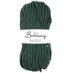 BOBBINY | Premium Cotton Like Tight Rope Braided Cord Twine String for DIY Craft - Versatile, Durable, Eco-Friendly | Army Green | 8 mm, 25 Meter