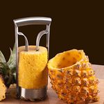 Pineapple Cutter Tool Corer, Stainless Steel Pineapple Peeler Cutter Fruit Slicer Core Remover Kitchen Tool