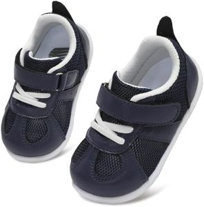BARERUN Baby Toddler Walking Shoes Kids Girls Boys Beach Aqua Socks Skin Barefoot Walking Shoes Quick Dry Non-Slip Breathable Swim Pool Surf Blue 18-24 Months Infant