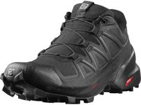 Salomon Women's Speedcross 5 trail running and hiking shoe, Black/Black/Phantom, 7 US