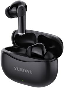 YLHONE Hearing Amplifiers for Seniors & Adults with Noise Cancelling Hearing Aids Headphones for Hearing Loss Rechargeable Hearing Assist Device with Charging Case(Black)