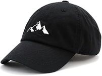 Tough Headwear Baseball Cap Dad Hat - Women’s & Men’s Baseball Caps Dad Hats for Men 90s, Dad Cap Baseball Cap for Women Black