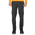 Kalimpong Convertible Pant - Trekking Travel and Hiking Pants for Men | Zip-Off Pants Black