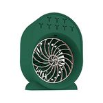 KISUFU Portable Fan Air Cooler, Mobile Air Conditioners, Mini Air Cooler Fan with 3 Speeds,Fans cooling quiet bedroom, Evaporative Air Conditioner with 2/4H Timer 7 LED Colors Lights for Home (Green)