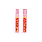 W7 Hot Shot Plumping Oil Bundle - Enhancing & Repairing Plump Effect For Fuller Lips - Clear & Soft, Natural, Everyday Lip Care - 2 Pack