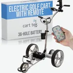 Cart-Tek Electric Golf Push Cart wi