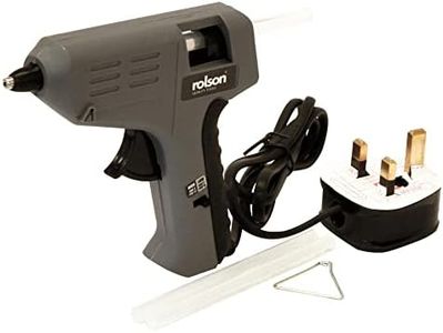 Rolson 70525 240 V Mini Glue Gun - Multi-Colour, Black